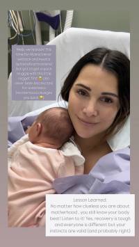 Former Bachelorette Andi Dorfman In The Hospital With 2 Hematomas Less Than A Week After Giving Birth